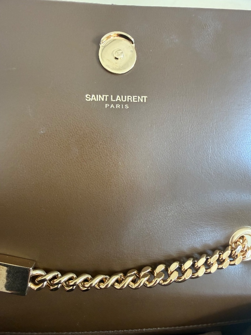 Vintage Suede Tassel Chain Bag by Saint Laurent - Picture 8 of 8